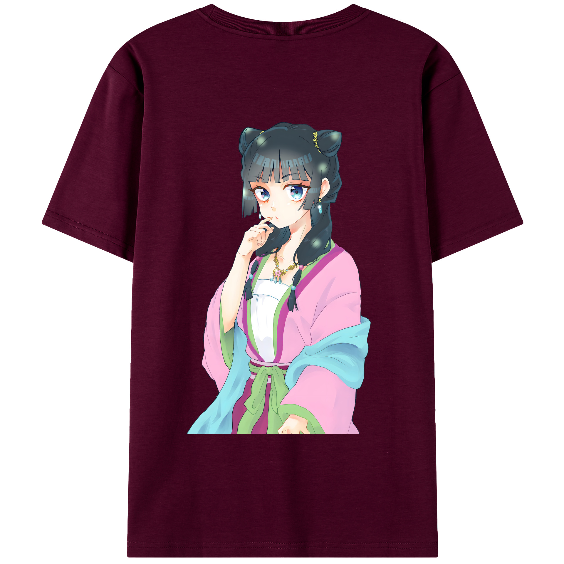（画像用） 薬屋のひとりごと The Apothecary Diaries レディース半袖Tシャツ(バックプリント)